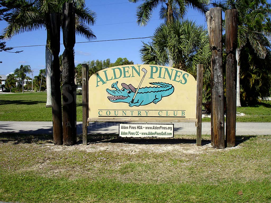 Alden Pines Signage